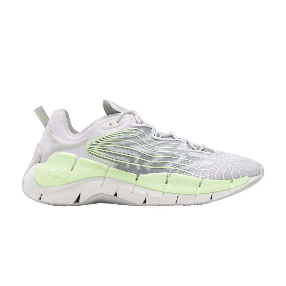 Reebok Zig Kinetica 2 Pure Grey Neon Mint