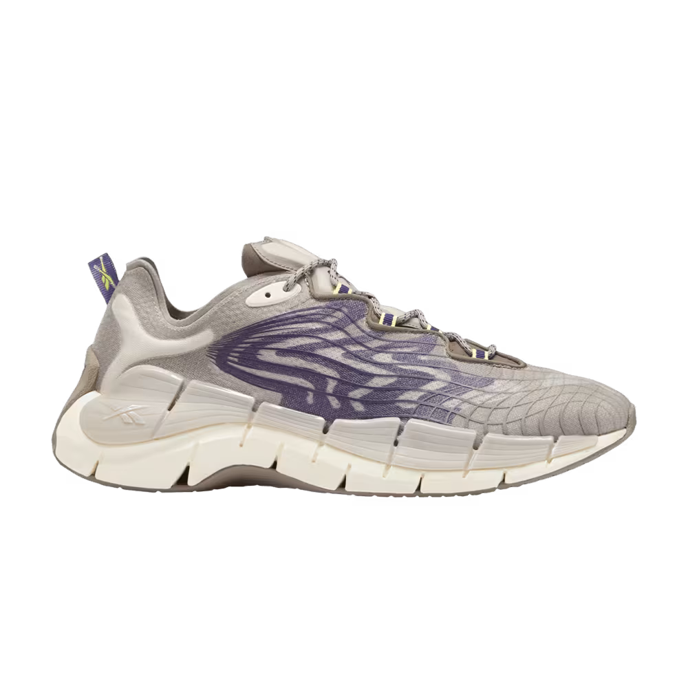 Reebok Zig Kinetica 2 Boulder Grey Dark Orchid