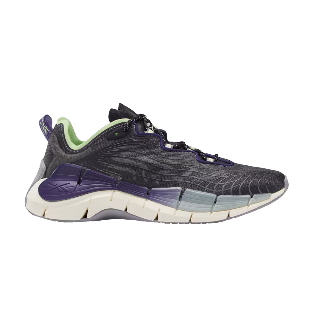 Reebok Women's Zig Kinetica 2 Black Dark Orchid