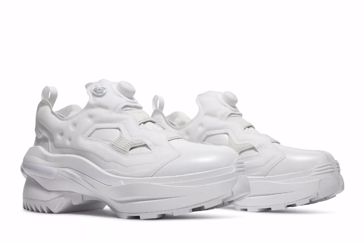 Maison Margiela x Reebok Tabi InstaPump Fury Oxford White Porcelain, view 9