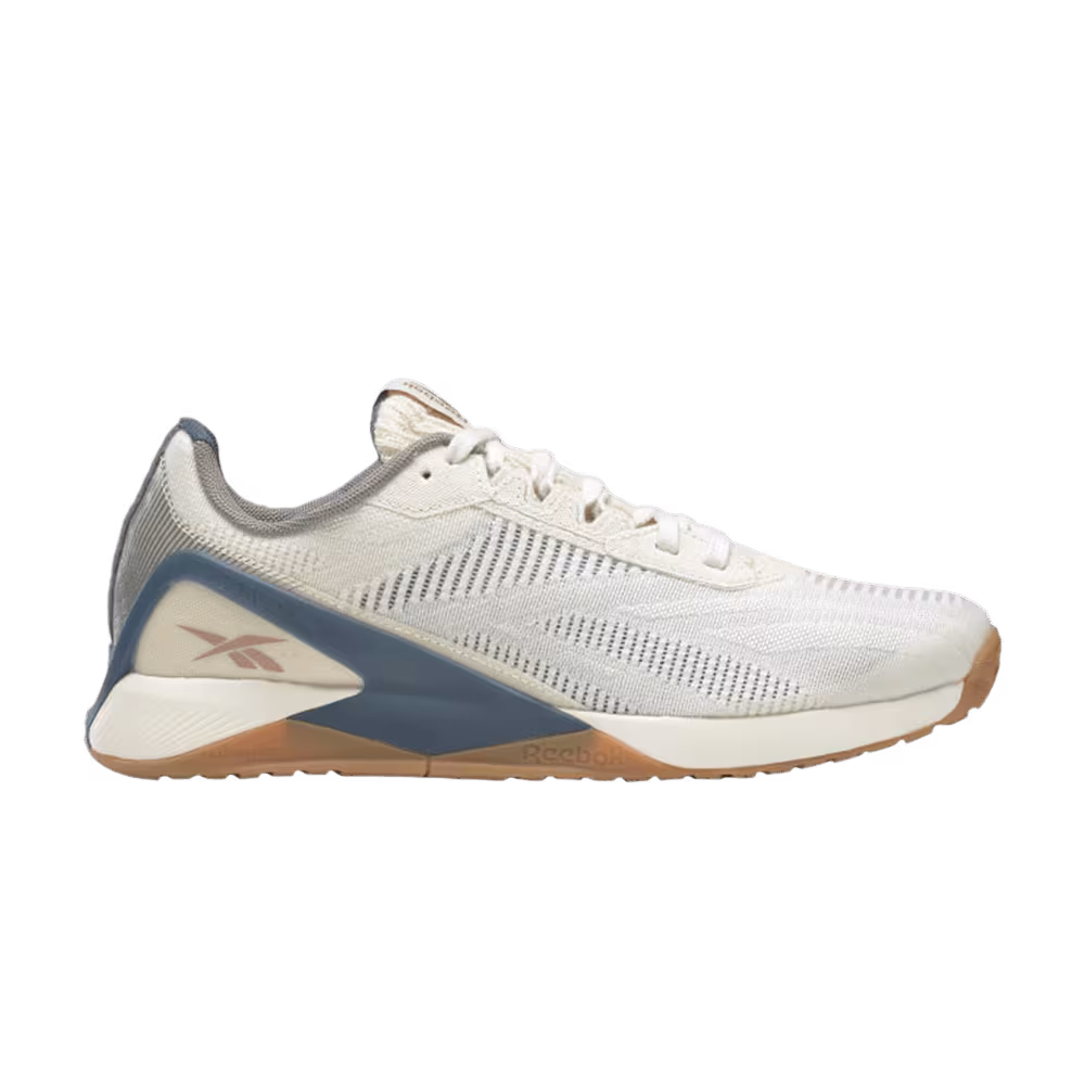 Reebok Women's Nano X1 Vegan Classic White Brave Blue
