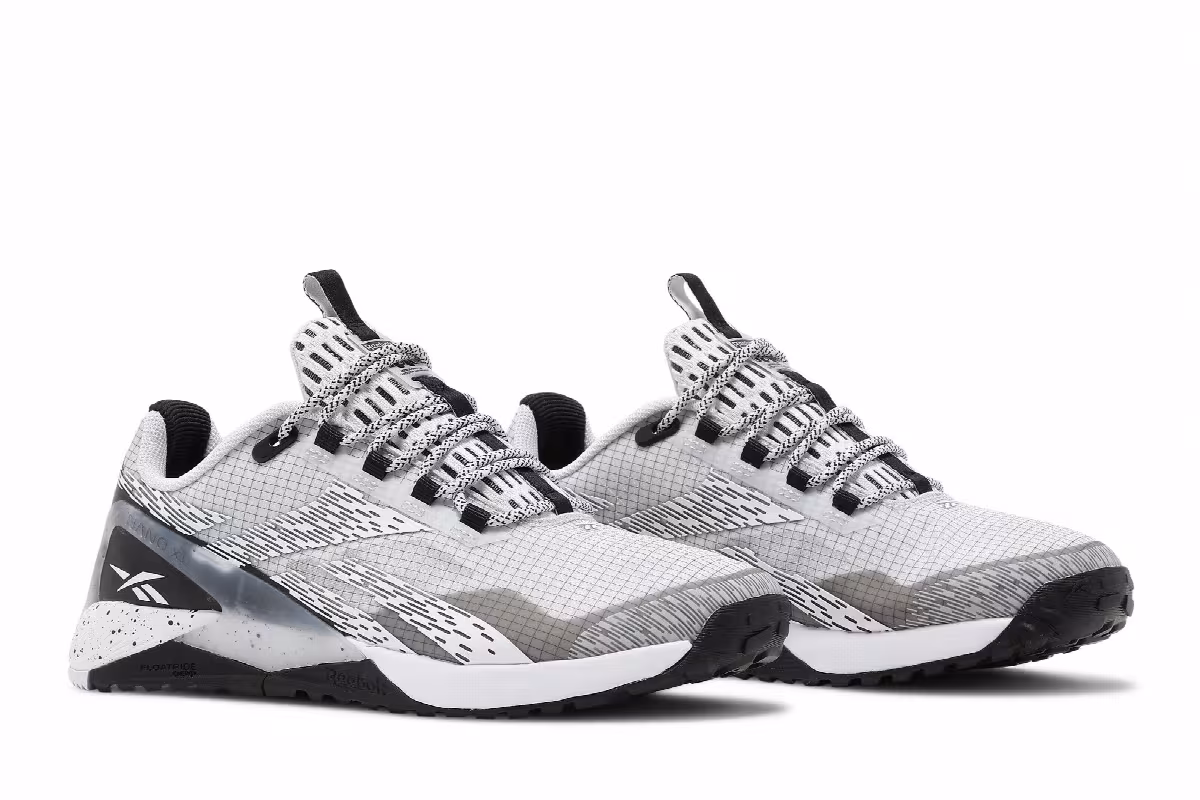 Reebok Women's Nano X1 Adventure White Black, view 9