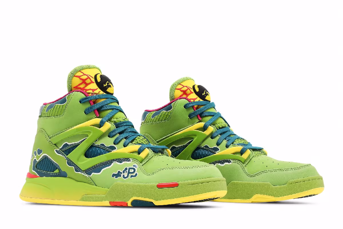 Jurassic Park x Reebok Pump Omni Zone 2 Dilophosaurus, view 9