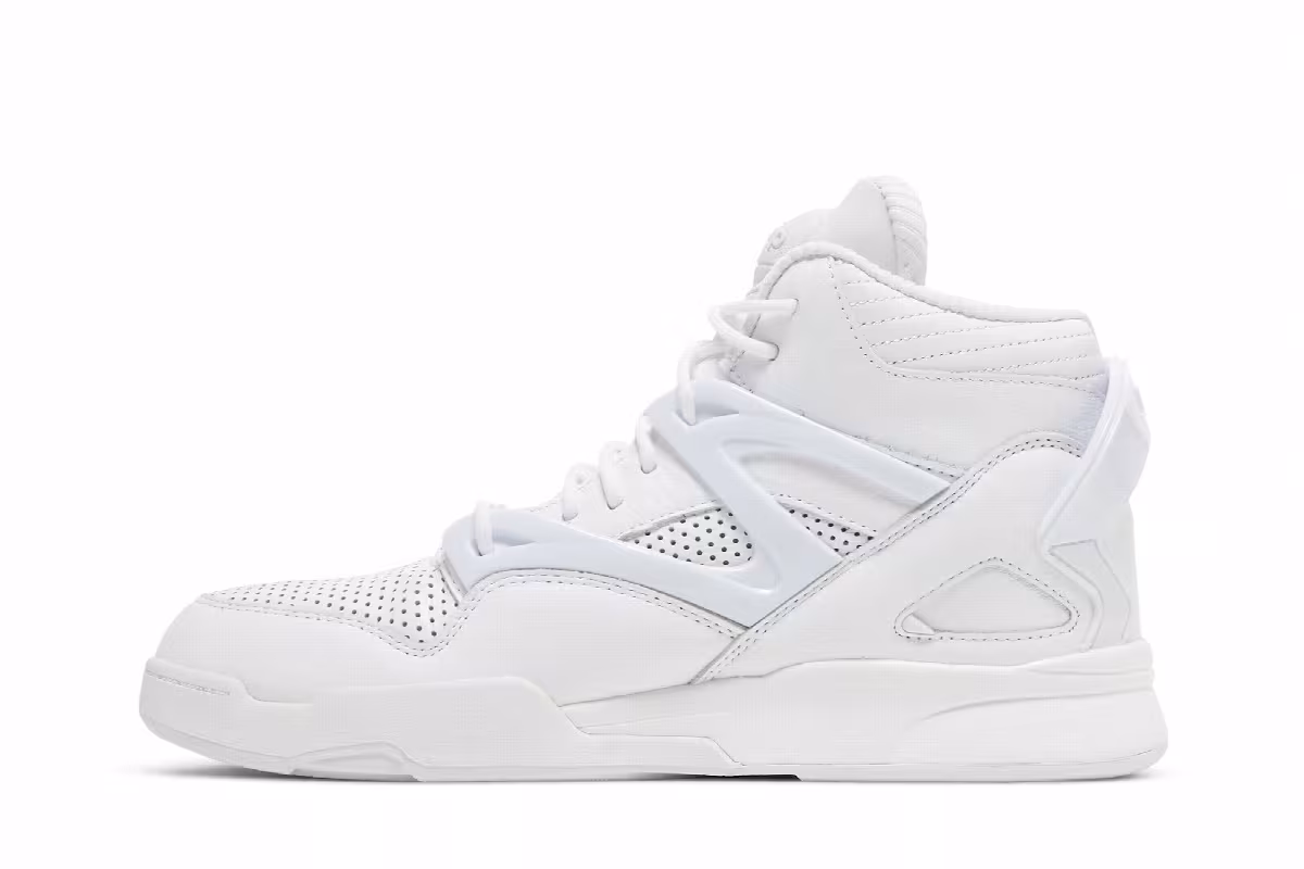 Juun J x Reebok Pump Omni Zone 2 White Cold Grey, view 4