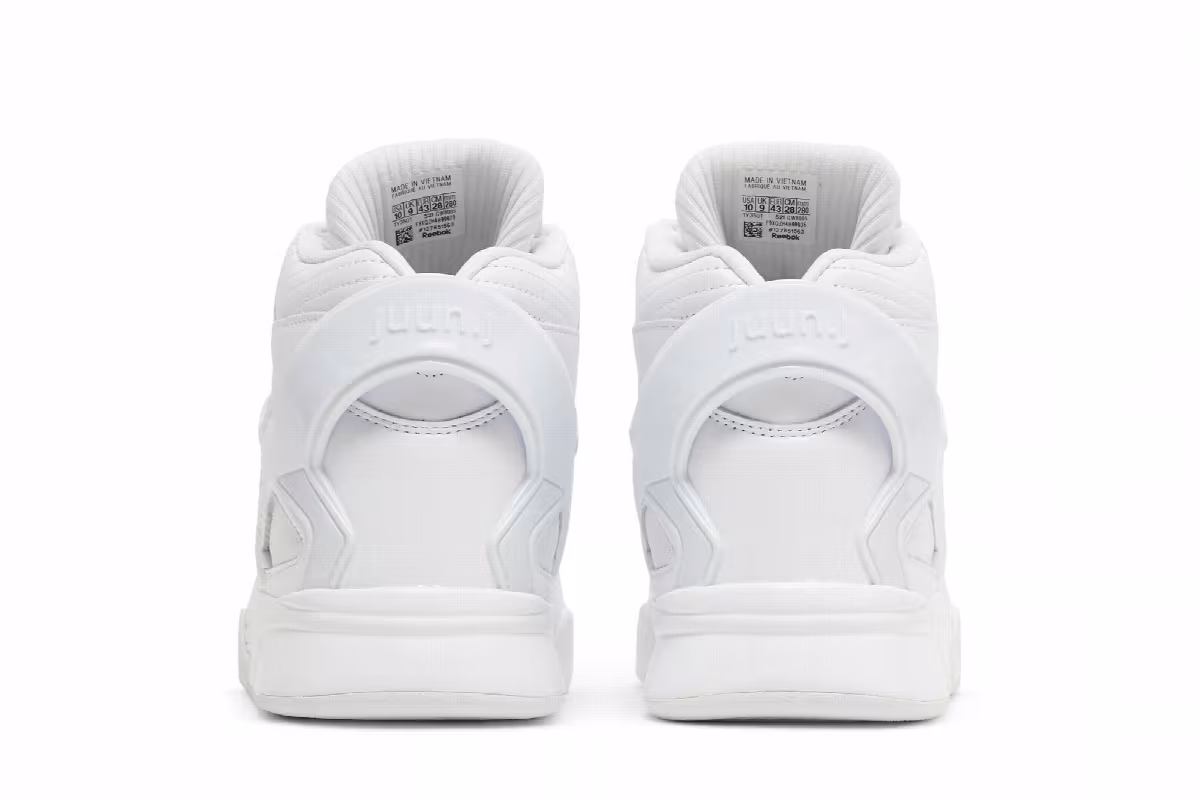 Juun J x Reebok Pump Omni Zone 2 White Cold Grey, view 7