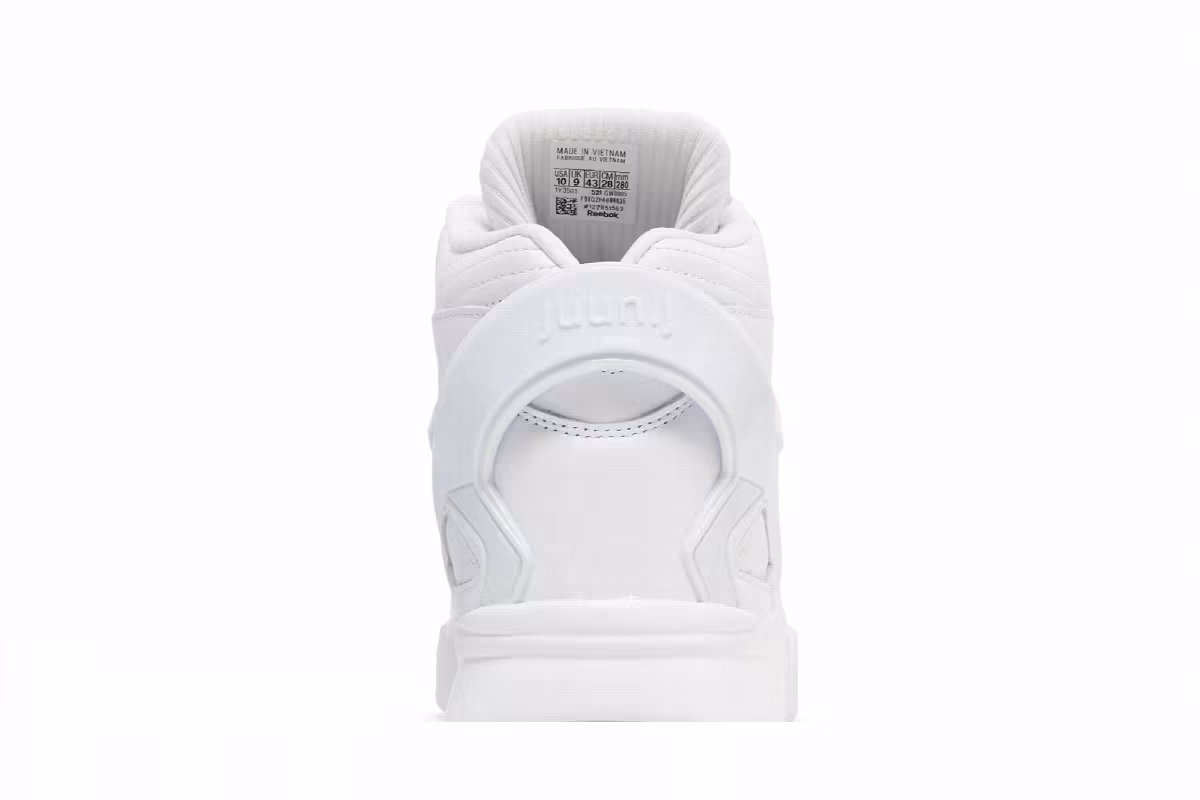 Juun J x Reebok Pump Omni Zone 2 White Cold Grey, view 8