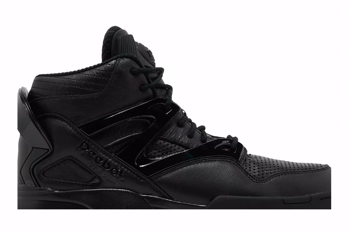 Juun J x Reebok Pump Omni Zone 2 Black, view 3