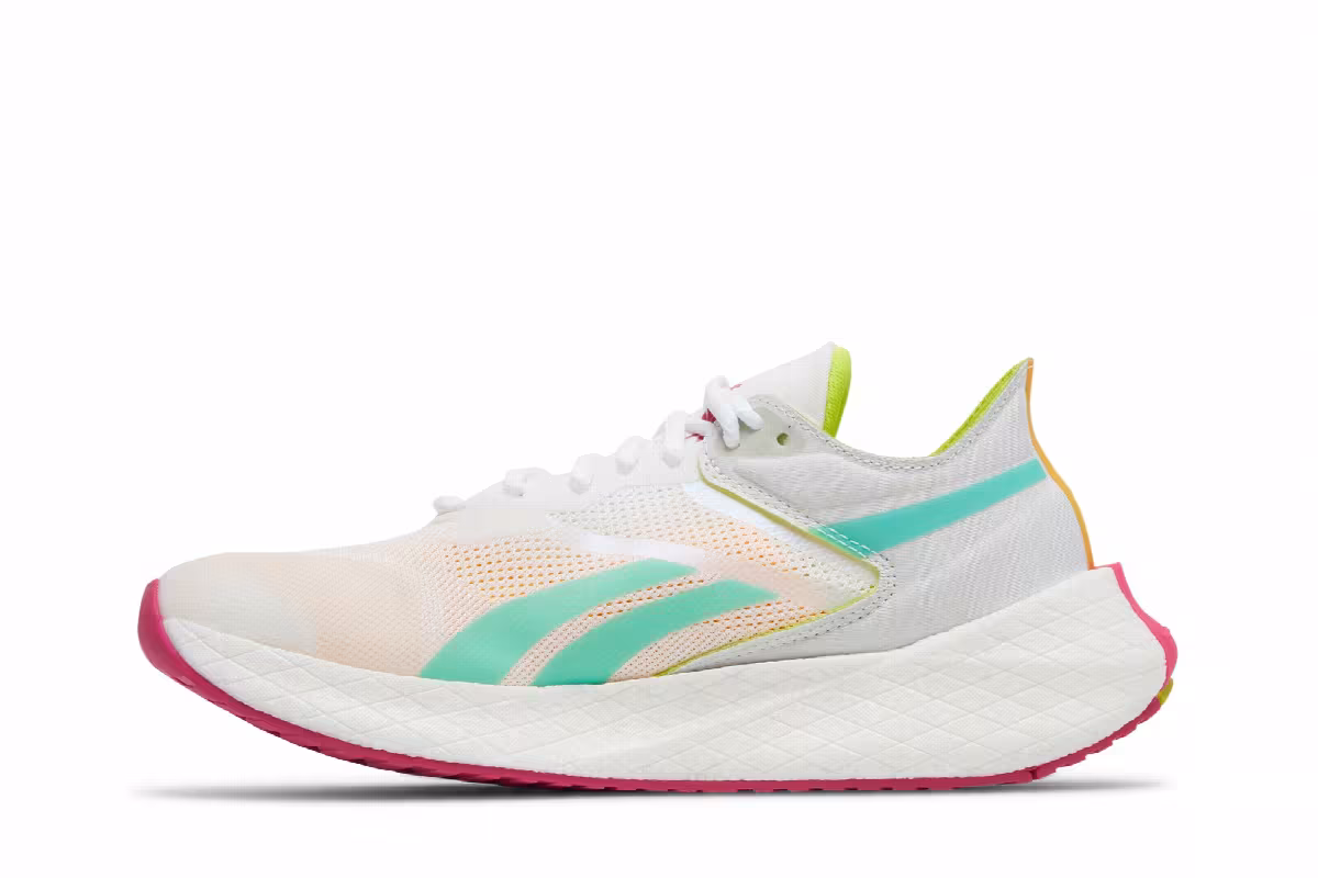 Reebok Women's Floatride Energy Symmetros White Pixel Mint, view 4