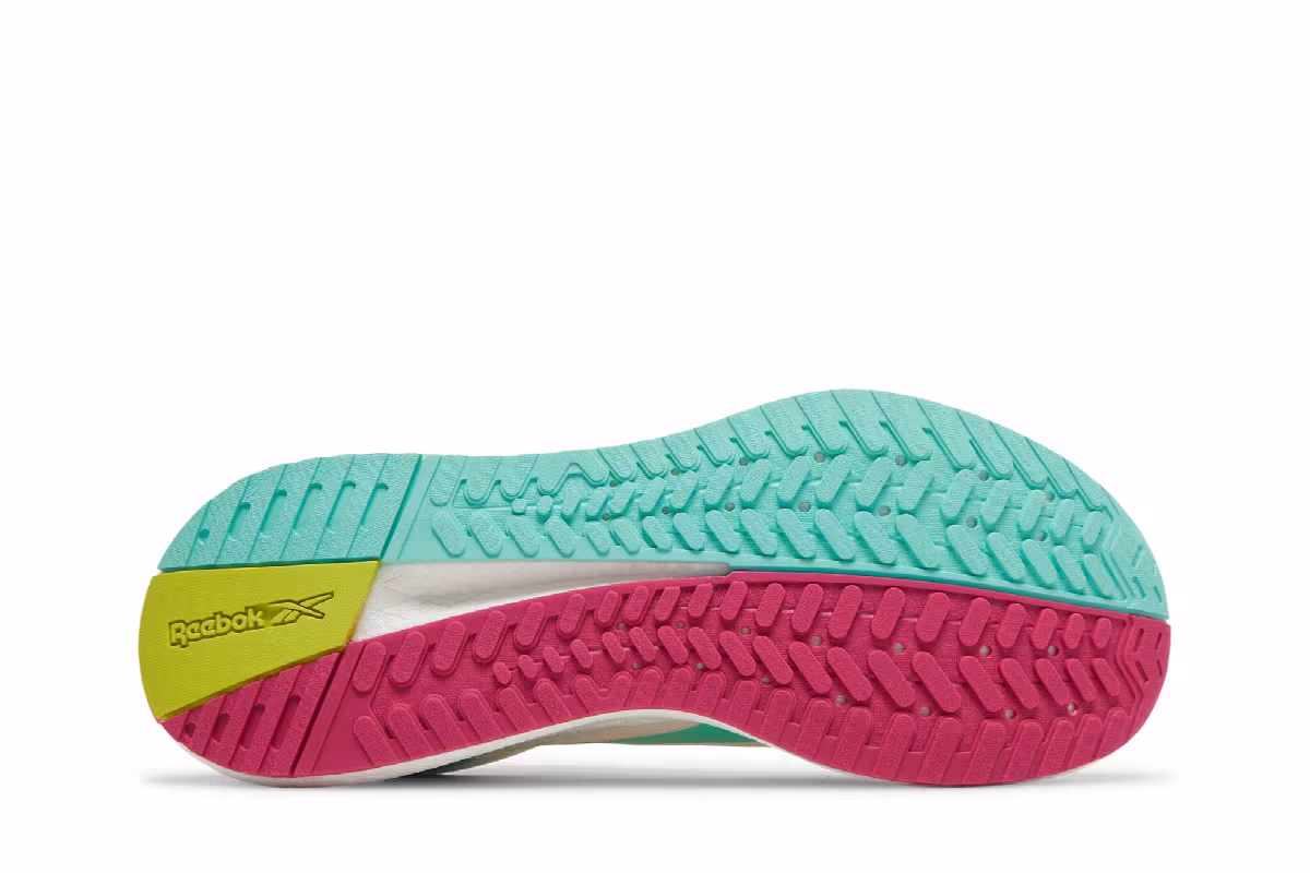 Reebok Women's Floatride Energy Symmetros White Pixel Mint, view 5