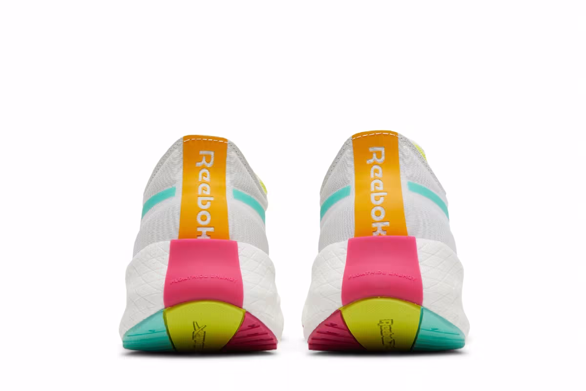 Reebok Women's Floatride Energy Symmetros White Pixel Mint, view 7
