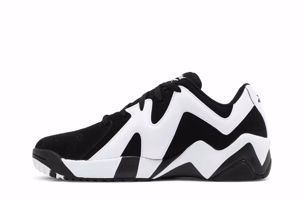 Reebok Kamikaze 2 Low OG Black White 2021, view 4