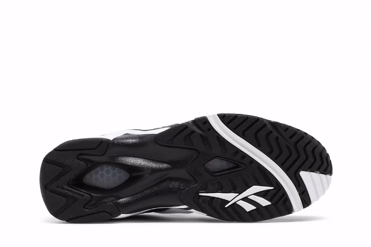 Reebok Kamikaze 2 Low OG Black White 2021, view 5