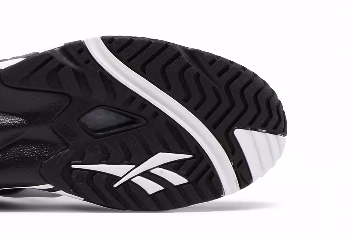 Reebok Kamikaze 2 Low OG Black White 2021, view 6