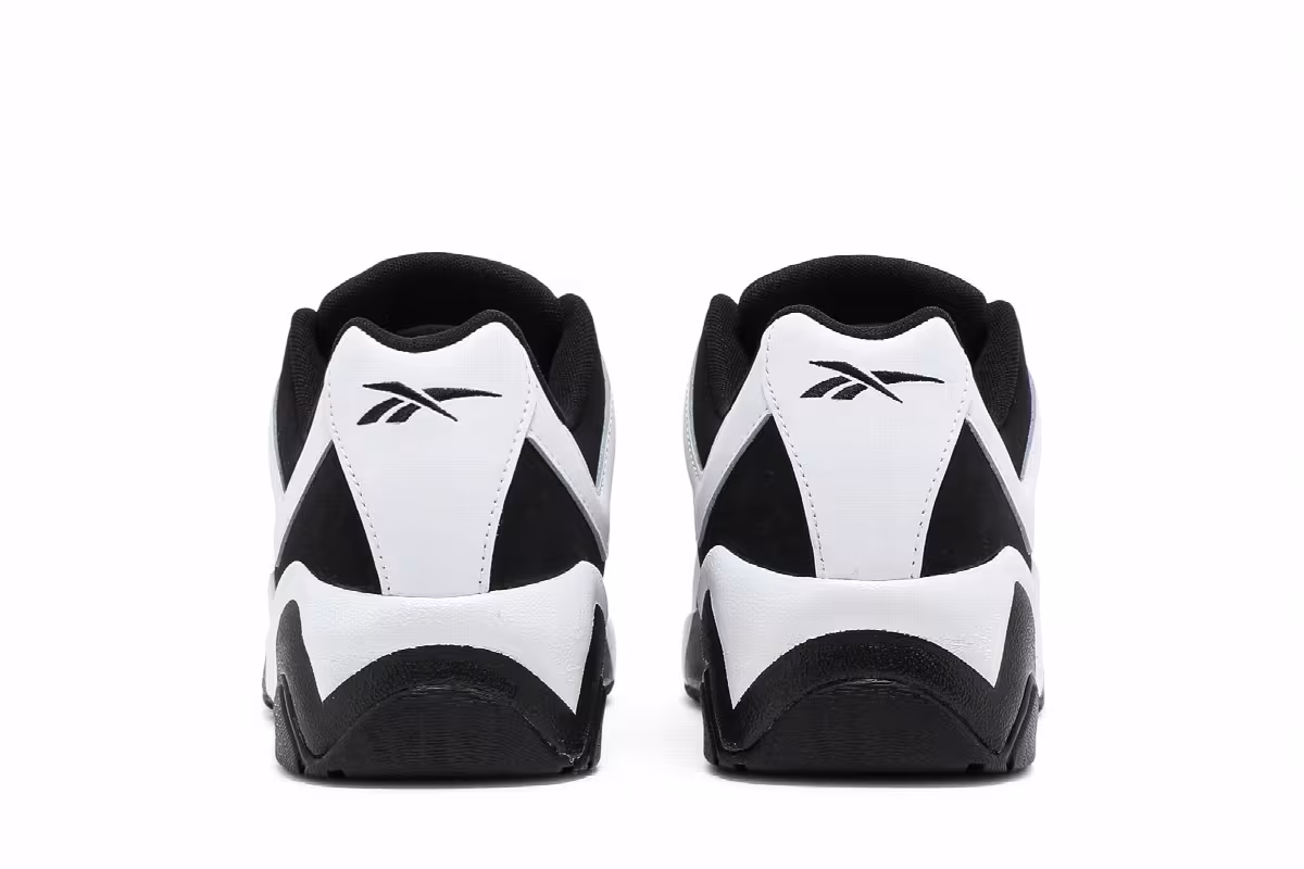 Reebok Kamikaze 2 Low OG Black White 2021, view 7