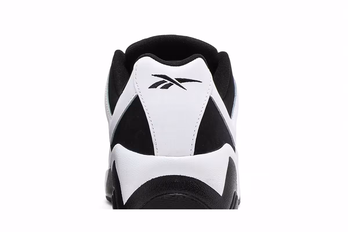Reebok Kamikaze 2 Low OG Black White 2021, view 8