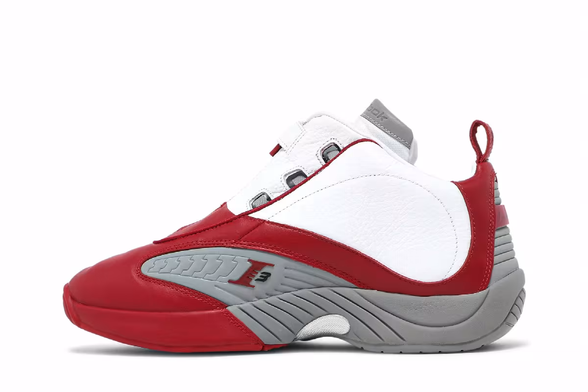 Reebok Answer 4 OG Flash Red 2021, view 4