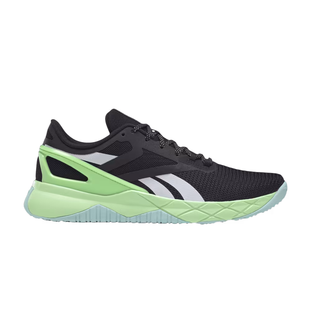 Reebok Nanoflex TR Black Neon Mint