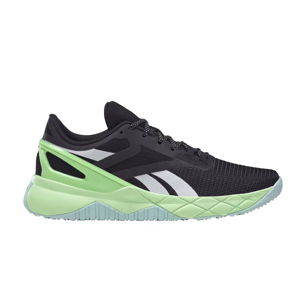 Reebok Women's Nanoflex TR Black Neon Mint