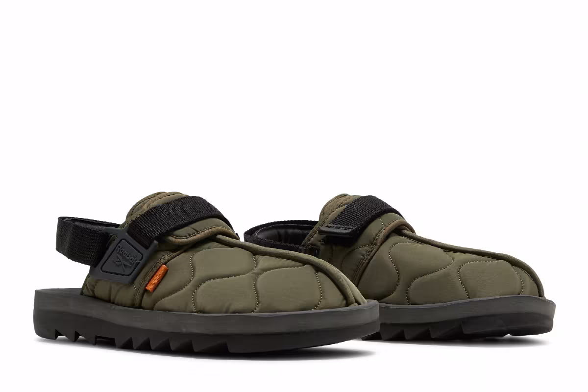 Reebok Beatnik Sandal Hunter Green, view 9