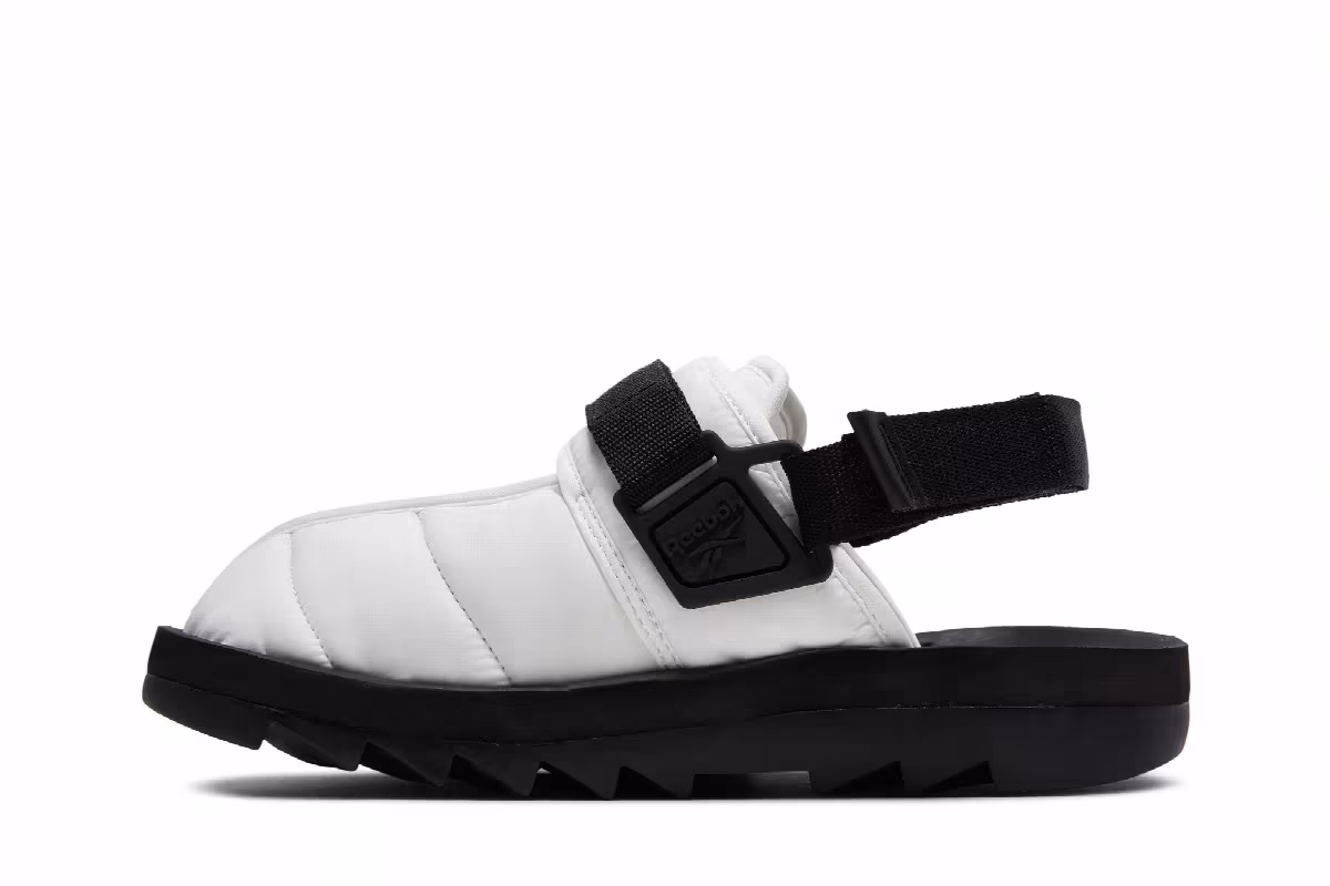 Reebok Beatnik Sandal Pure Grey Black, view 4