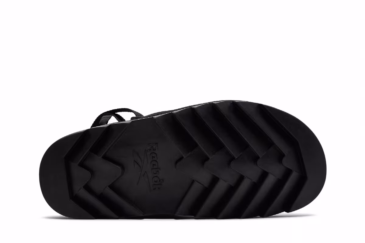 Reebok Beatnik Sandal Pure Grey Black, view 5