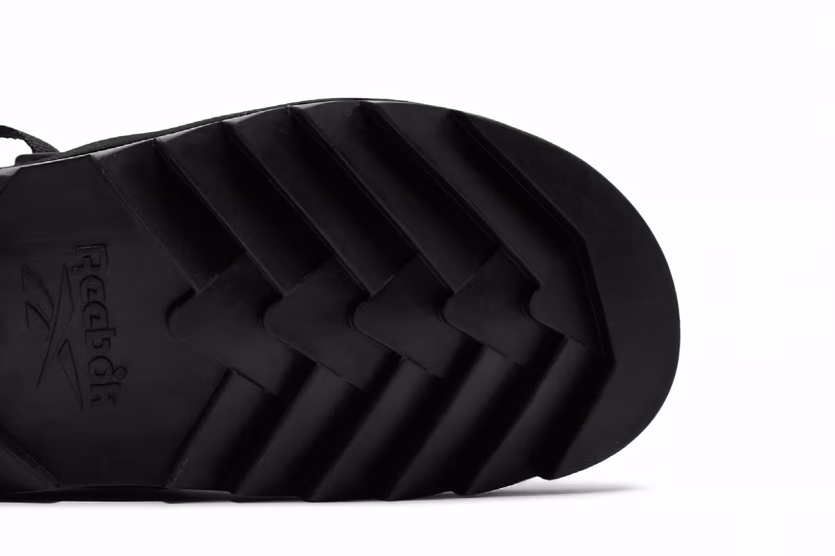 Reebok Beatnik Sandal Pure Grey Black, view 6