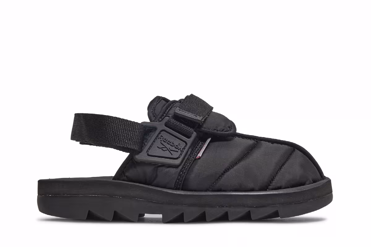 Reebok Beatnik Sandal Triple Black, view 2