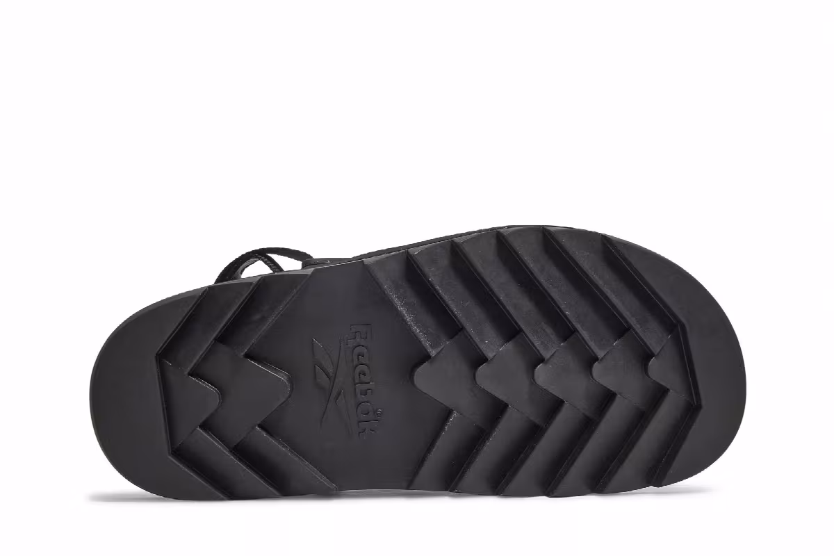 Reebok Beatnik Sandal Triple Black, view 5