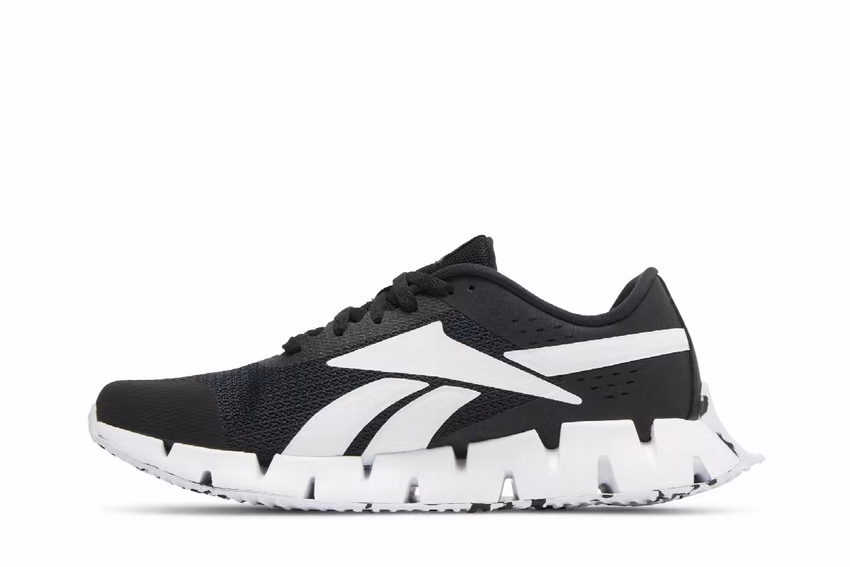 Reebok Zig Dynamica 2 Black White, view 4