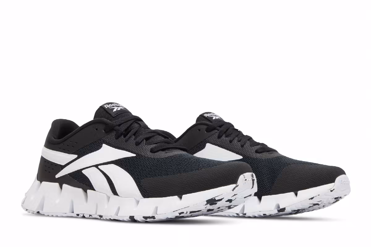 Reebok Zig Dynamica 2 Black White, view 9