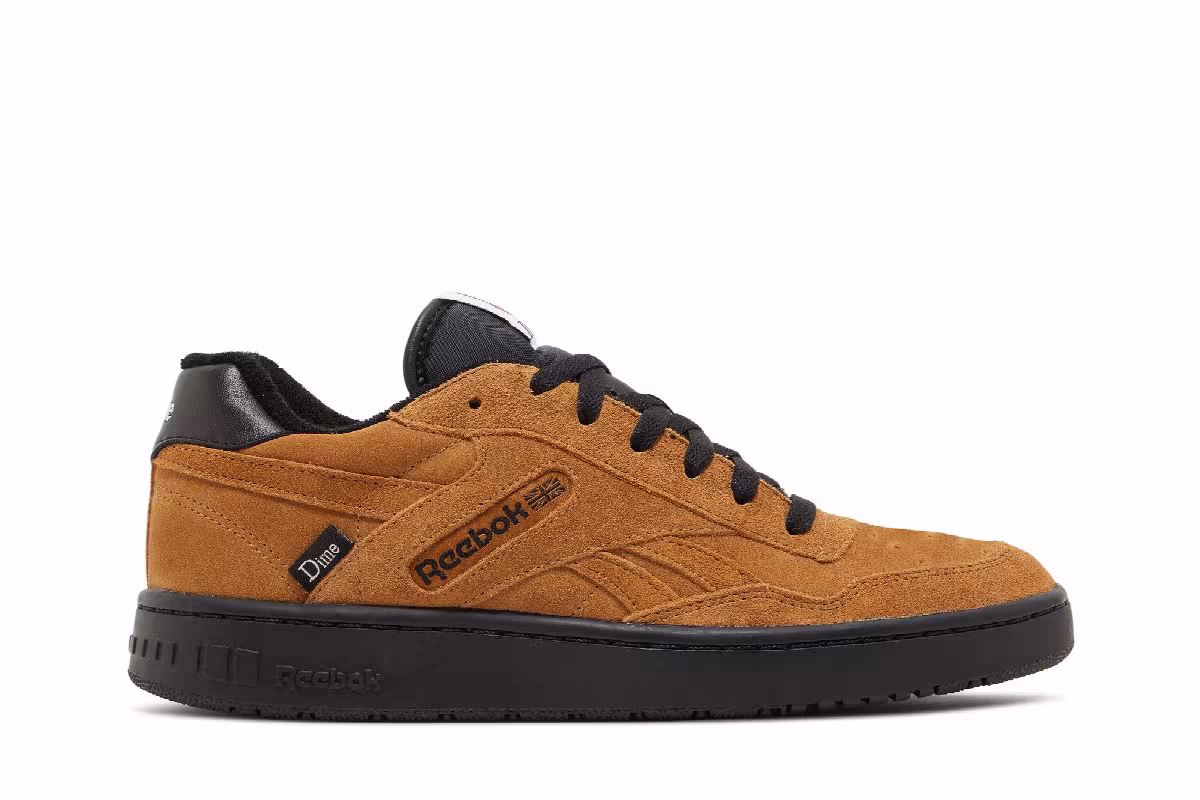 Dime x Reebok BB4000 Brown Black, view 2