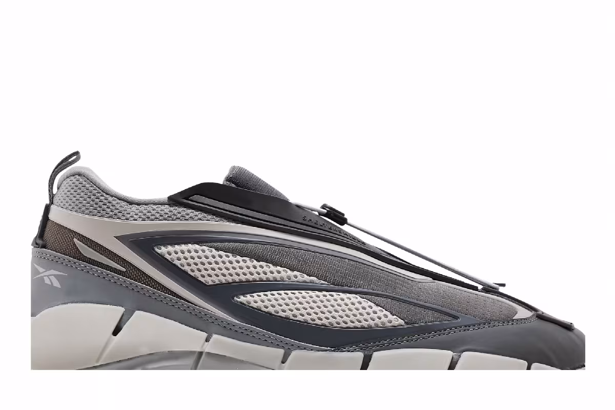 Reebok Zig 3D Storm Hydro Pure Grey, view 3
