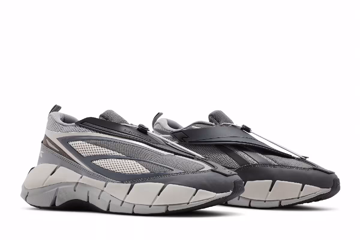 Reebok Zig 3D Storm Hydro Pure Grey, view 9