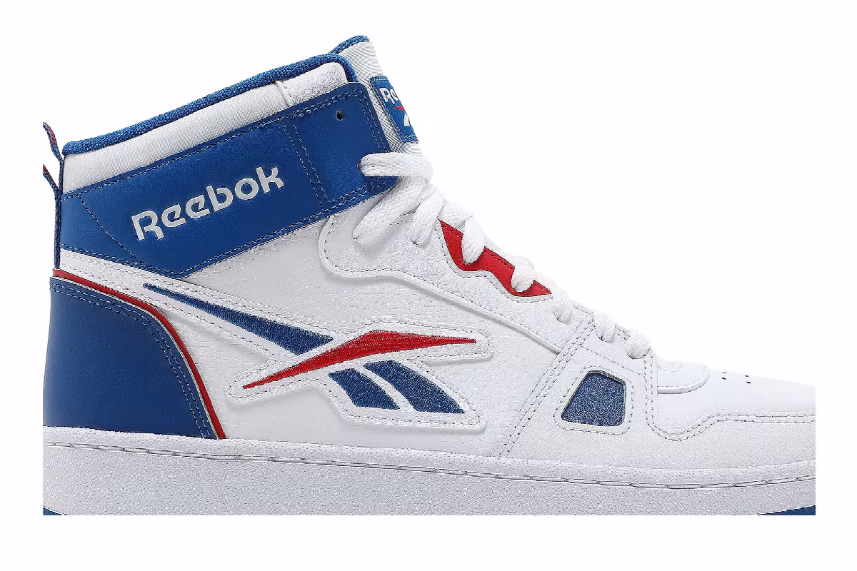 Reebok Resonator Mid White Vector Blue, view 3