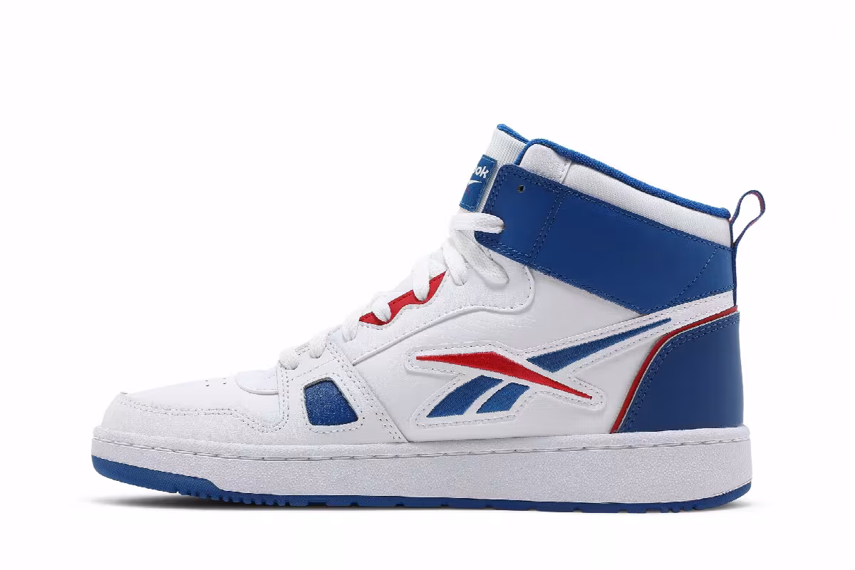 Reebok Resonator Mid White Vector Blue, view 4