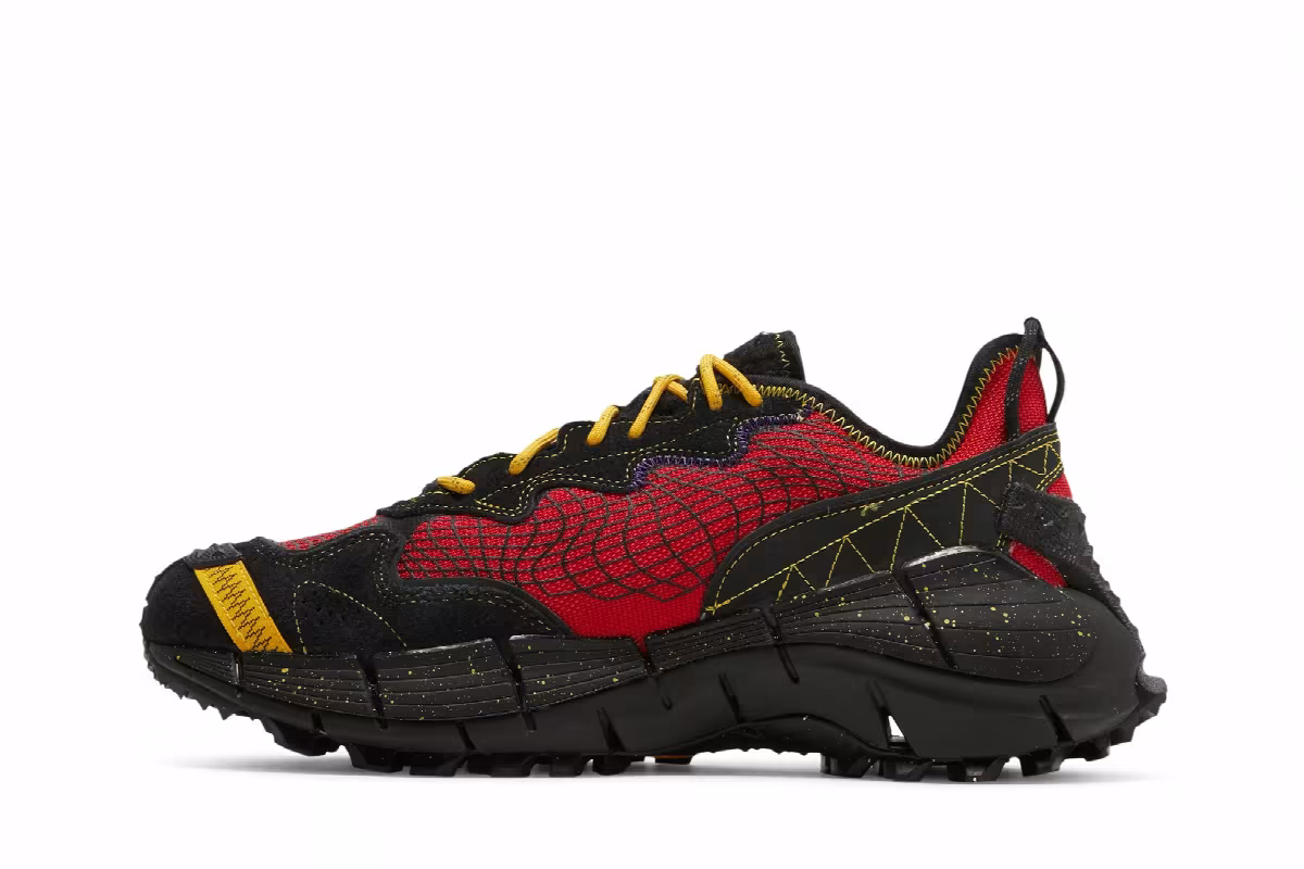A$AP Nast x Reebok Zig Kinetica 2 Edge Vector Red, view 4