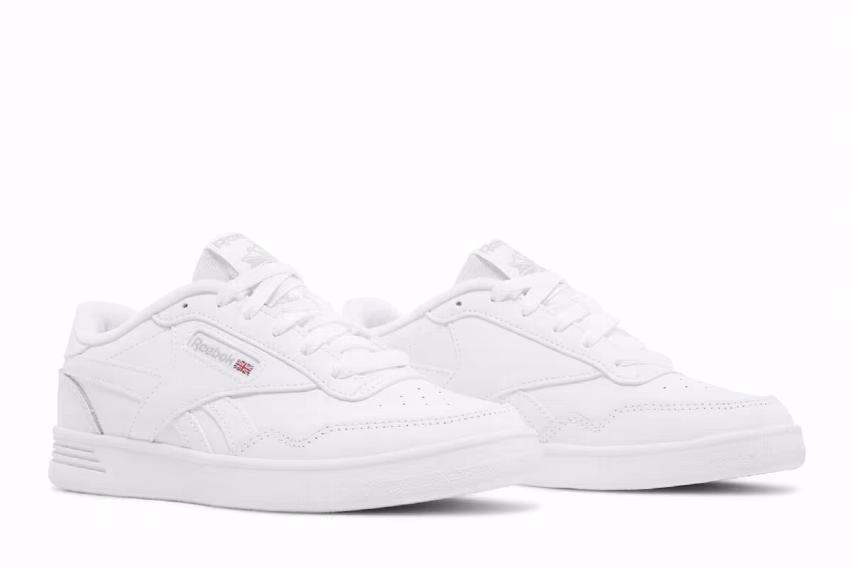 Reebok Women's Club MEMT White, view 9
