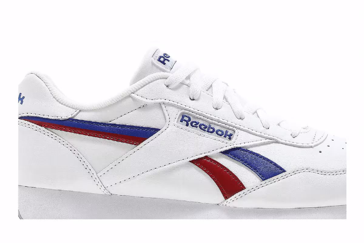 Reebok Rewind Run White Cobalt Red, view 3