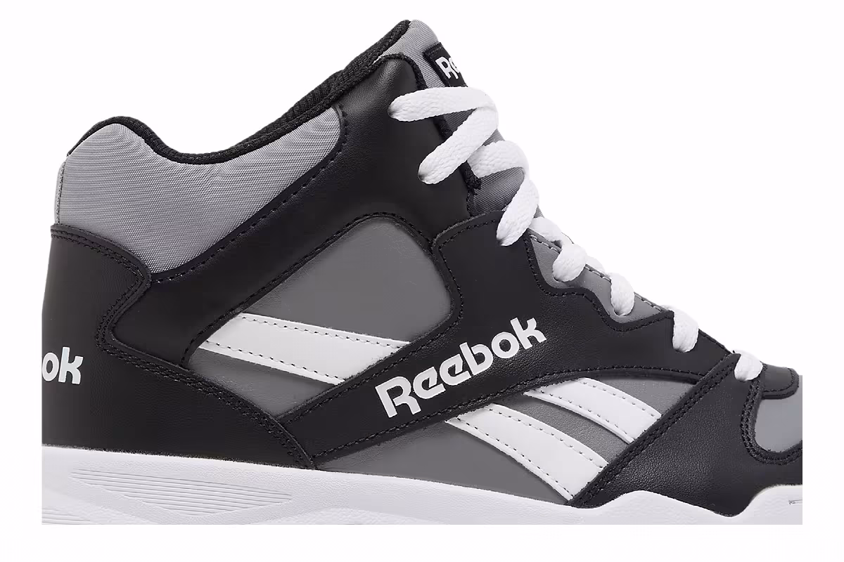 Reebok Royal BB4500 High 2 Black Grey, view 3