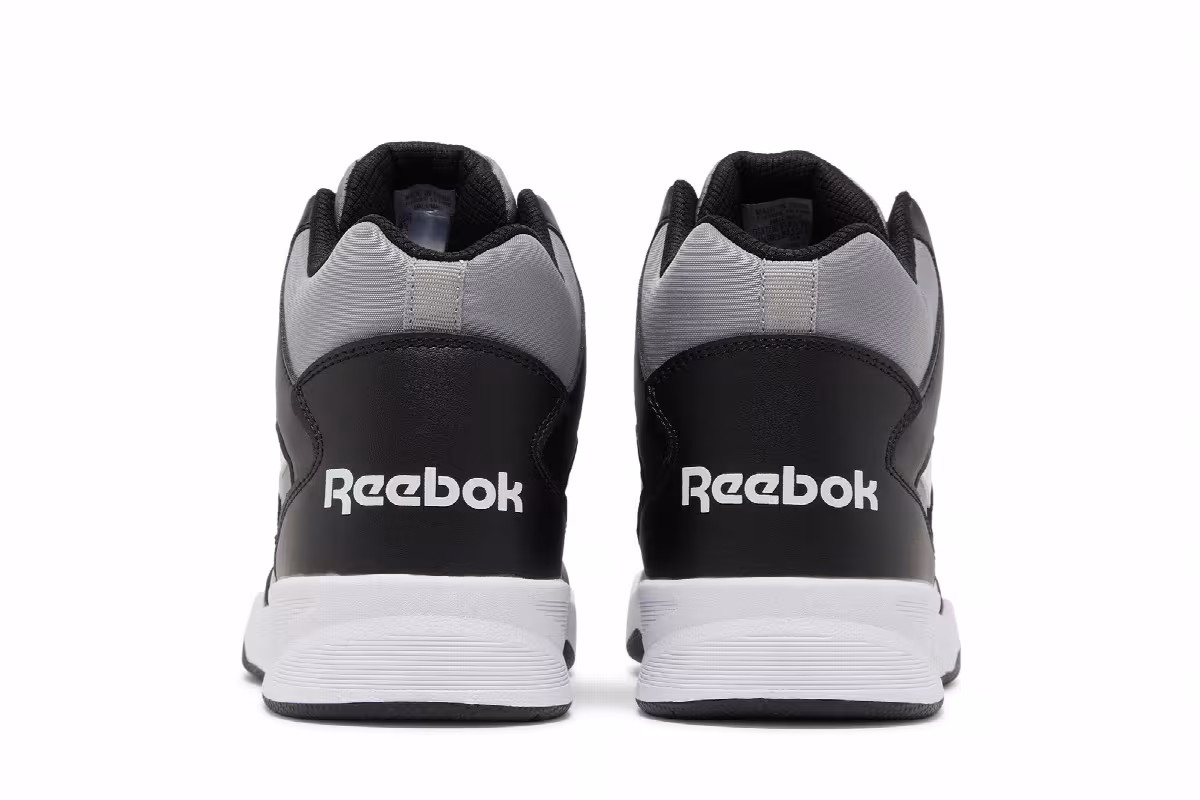 Reebok Royal BB4500 High 2 Black Grey, view 7