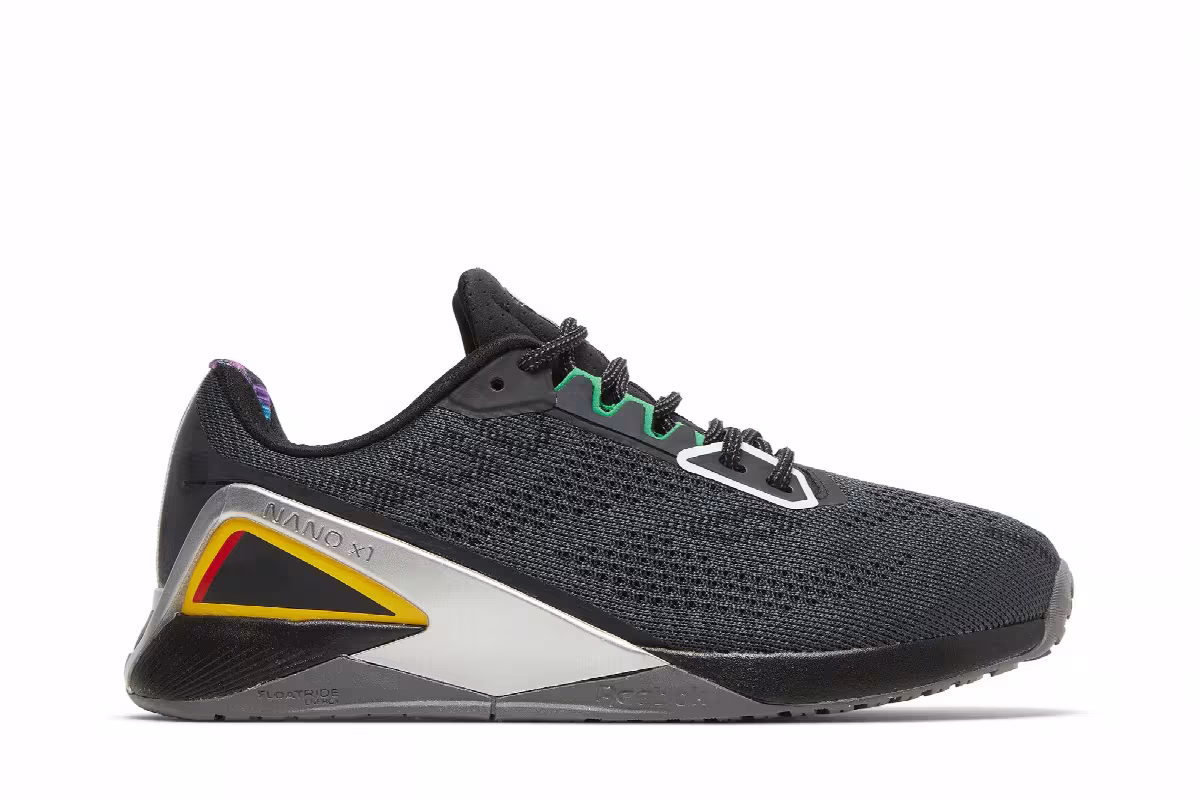Power Rangers x Reebok Nano X1 Coal, view 2