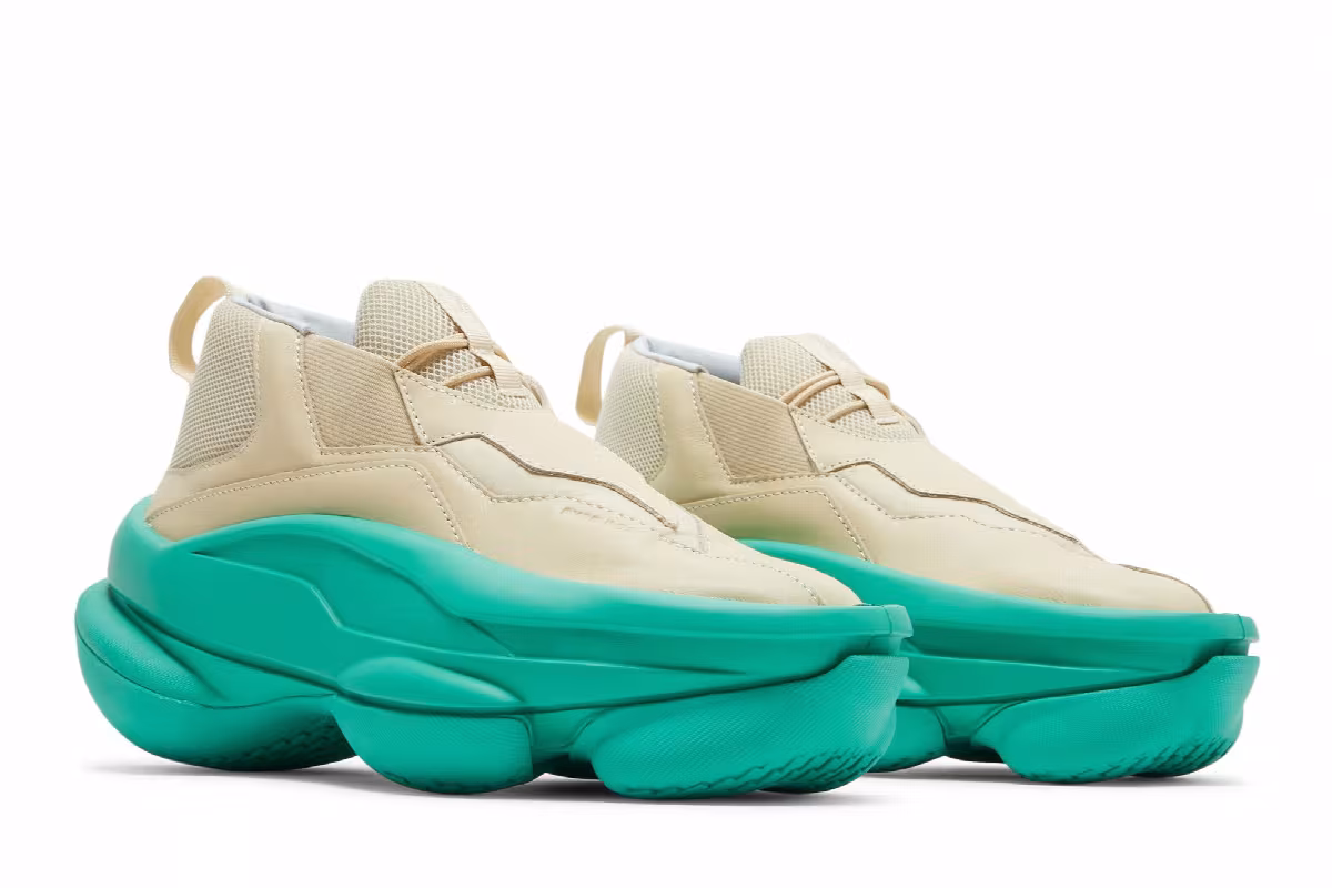 Pyer Moss x Reebok Sculpt 1 Teal, view 9
