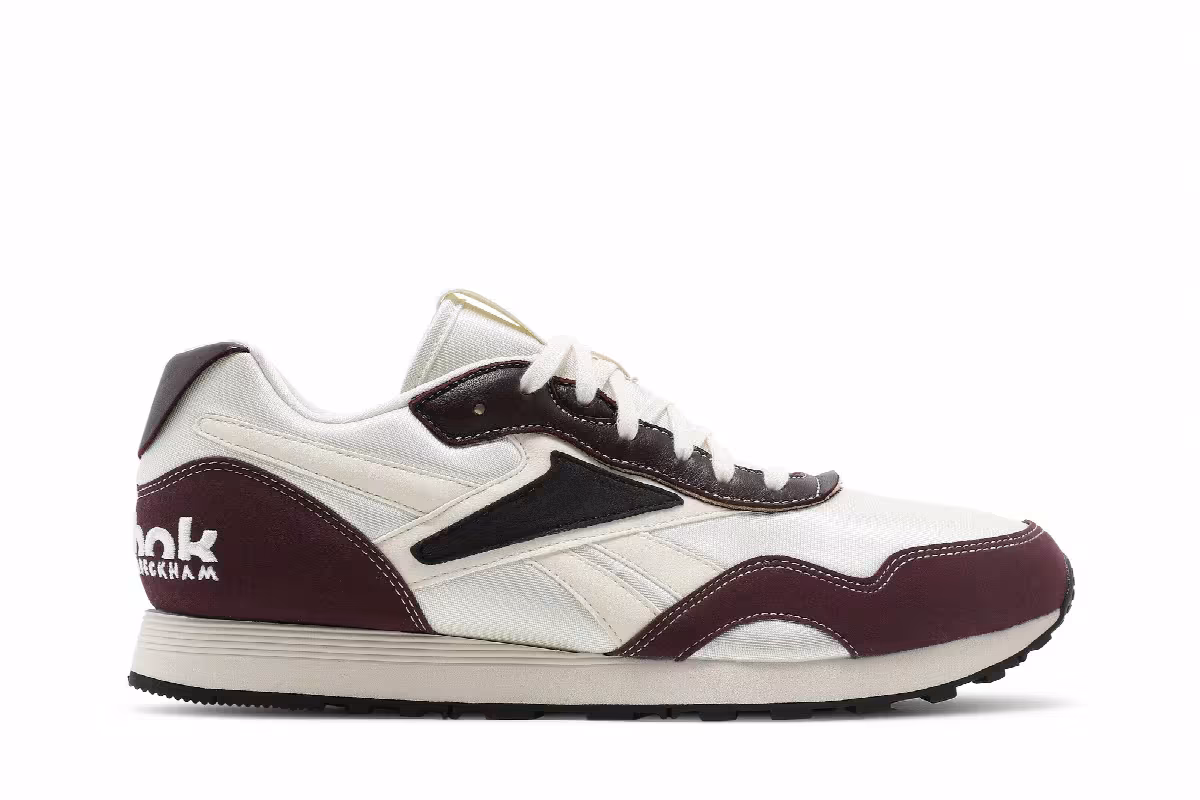 Victoria Beckham x Reebok Rapide Classic White Maroon, view 2