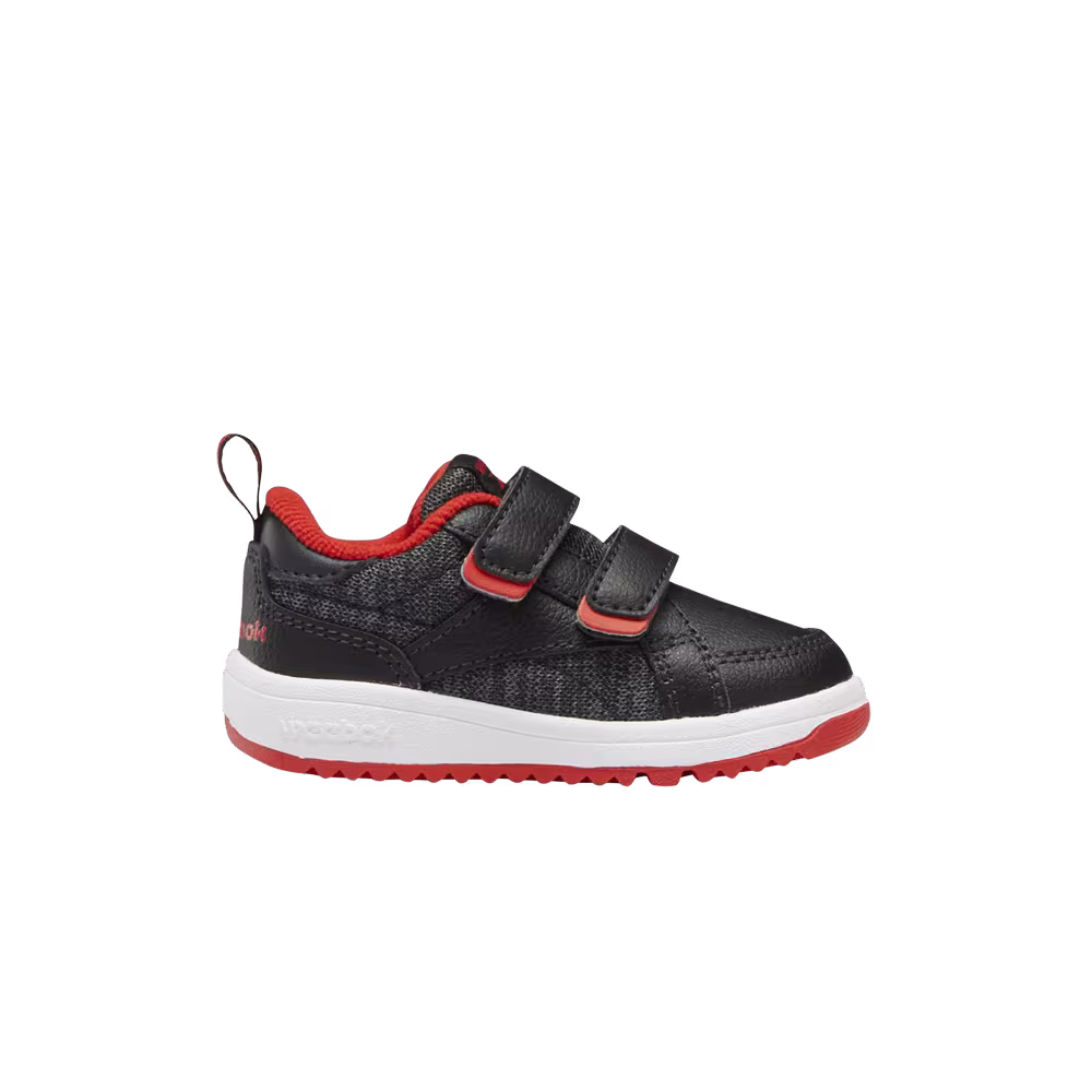 Reebok Weebok Clasp Low Toddler Night Black Vector Red