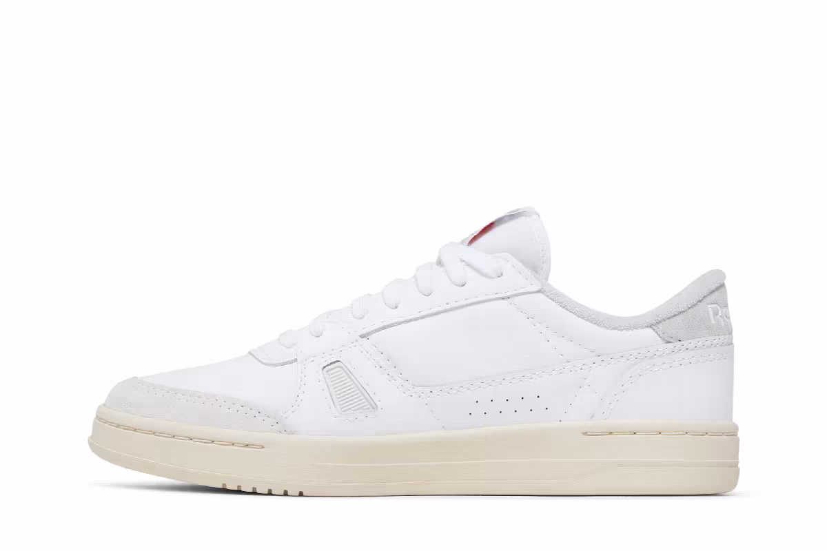 Reebok LT Court Court White Grey, view 4