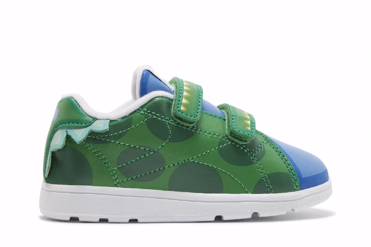Peppa Pig x Reebok Complete CLN 2 Toddler Dinosaur, view 2