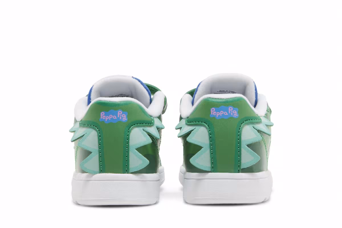 Peppa Pig x Reebok Complete CLN 2 Toddler Dinosaur, view 7
