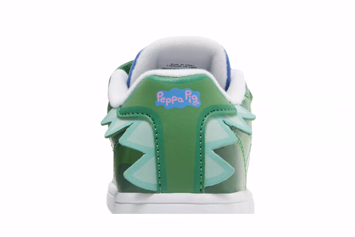 Peppa Pig x Reebok Complete CLN 2 Toddler Dinosaur, view 8