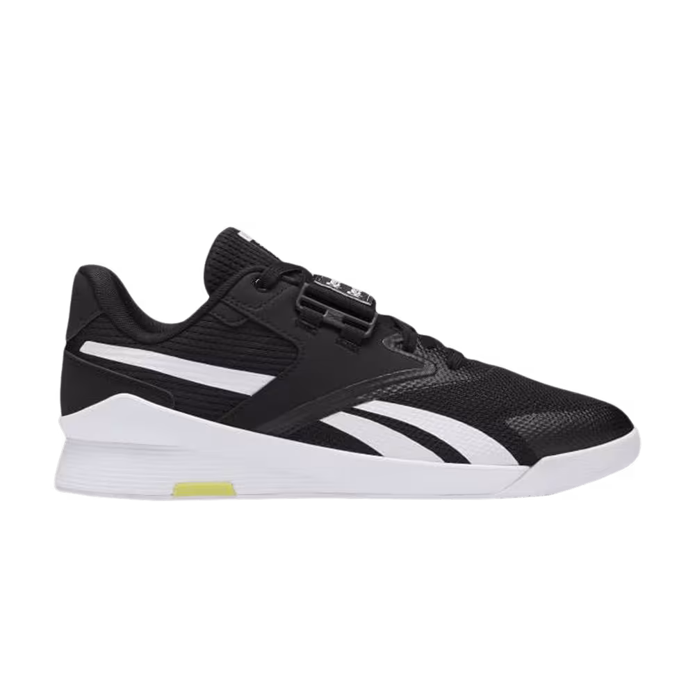 Reebok Lifter PR 2 Black White Chartreuse