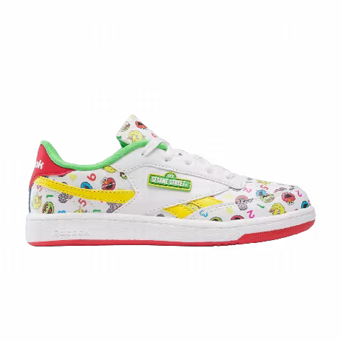 Sesame Street x Reebok Club C Revenge Little Kid 'Elmo and Friends'